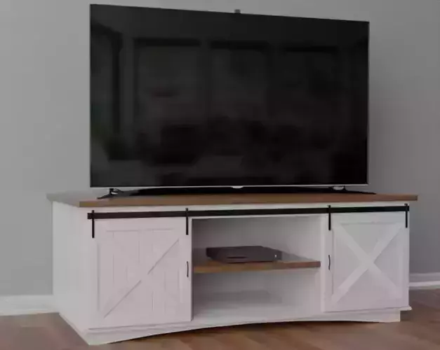 RUSTIC TV STAND