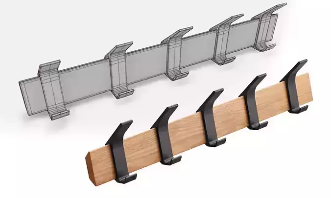 Coat Hanger  I  PBR  I  Subdiv Ready
