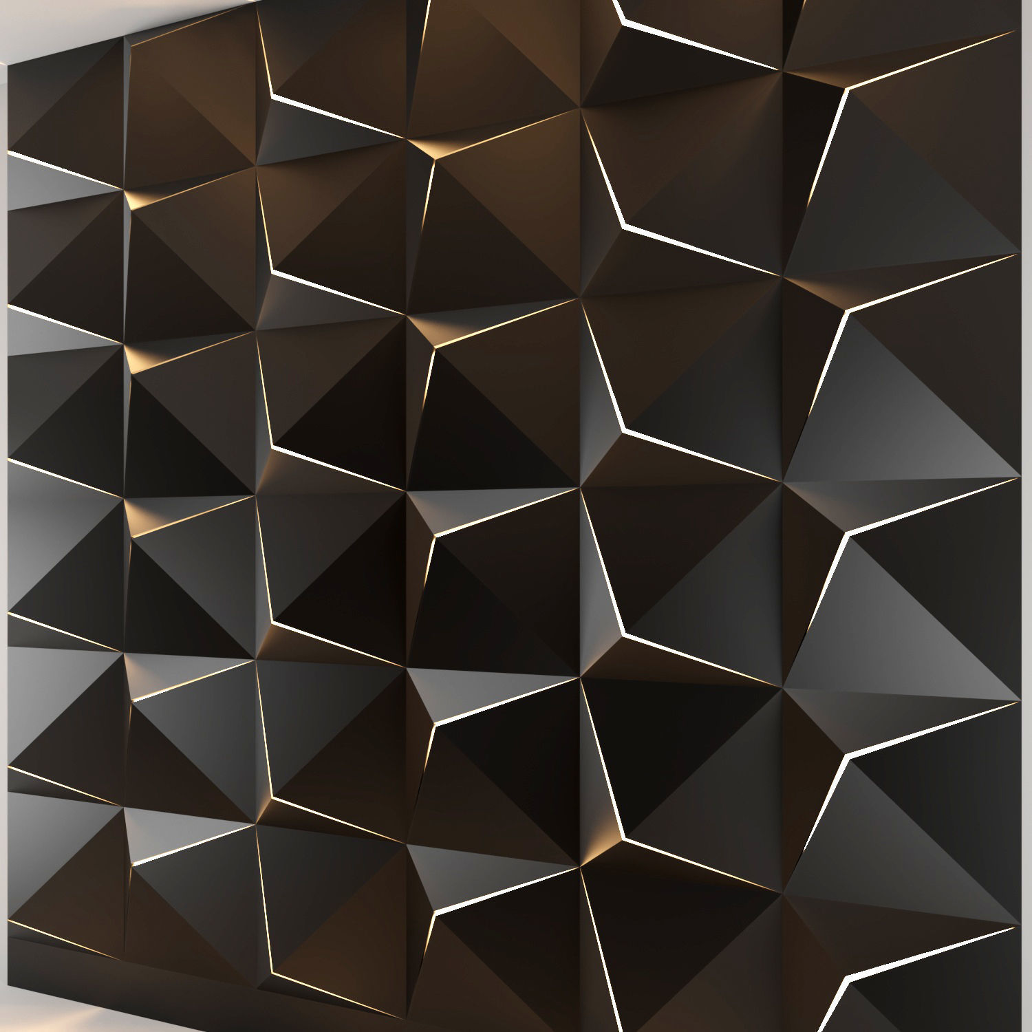 3d panel 05 Low-poly 3D model_3