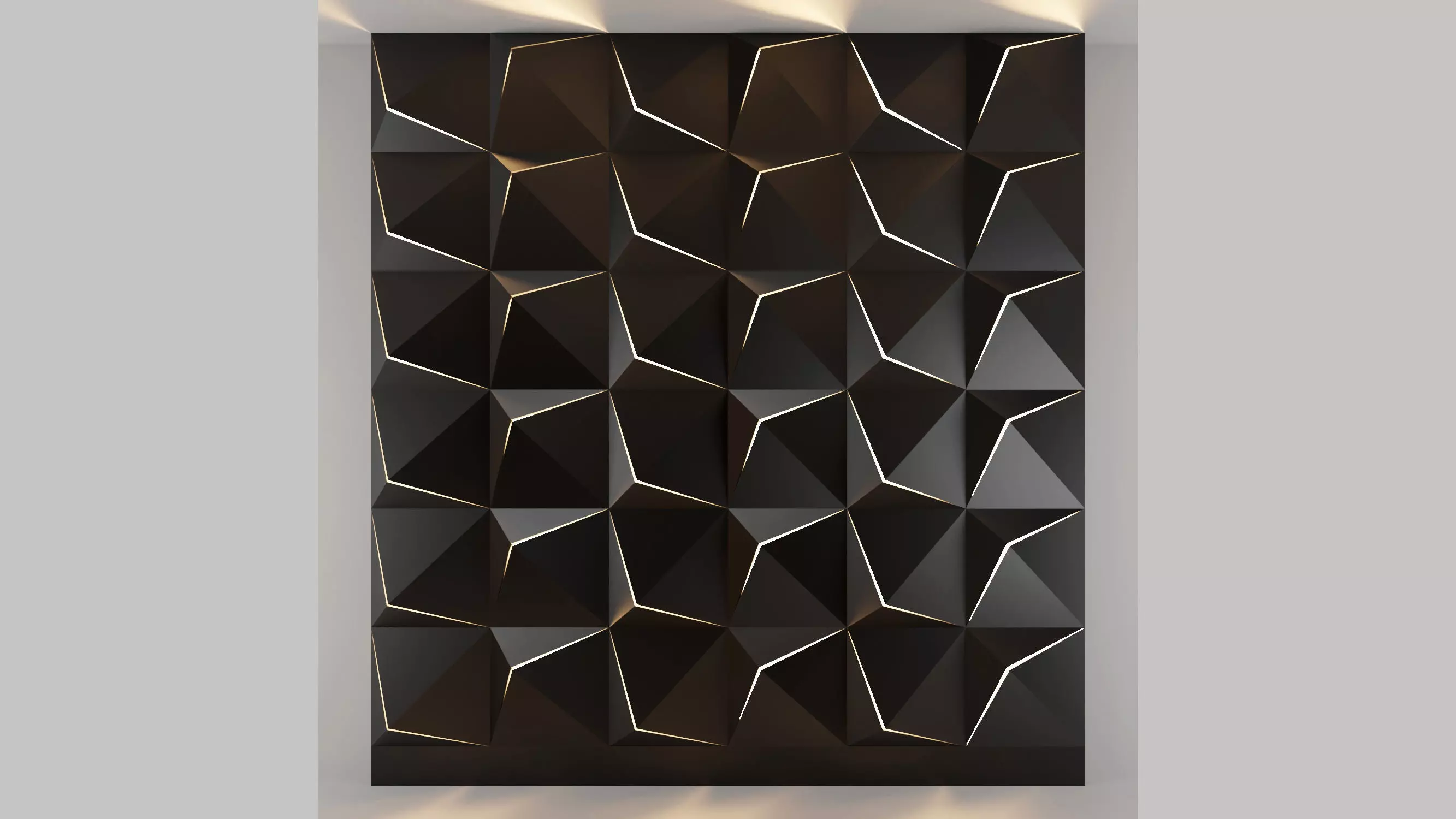 3d panel 05 Low-poly 3D model_0