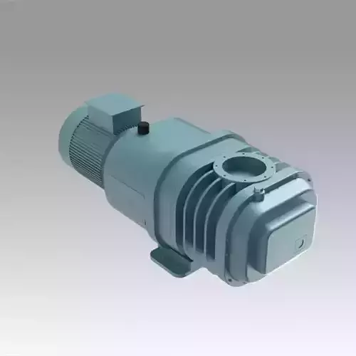 Twin rotor vacuum pump