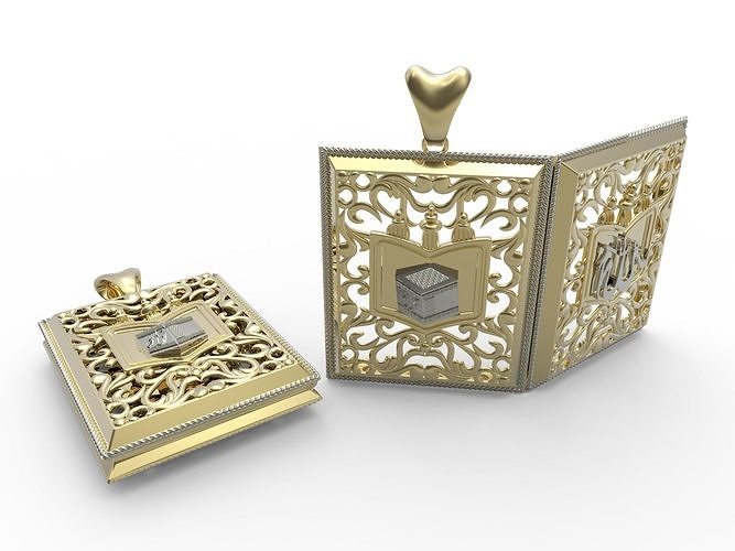 Muslim Pendant Jewelry 3D print model