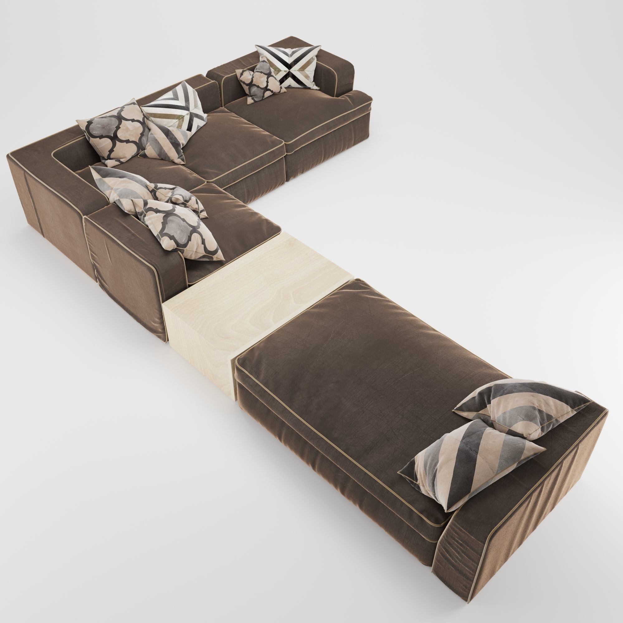  Flair sofa 3D model_2