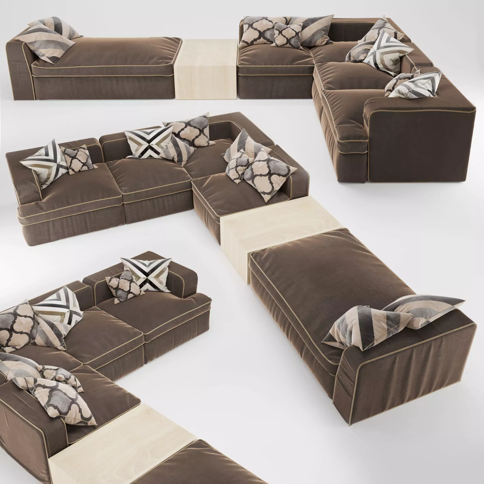  Flair sofa 3D model_0