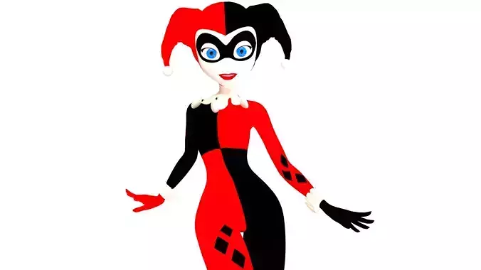 Harley Quinn - DCAU - Batman The Animated Series 3D model