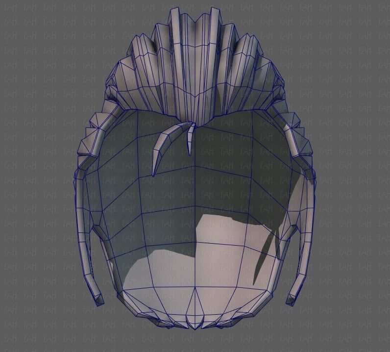 3D Hair style for boy V66 Low-poly 3D model_40