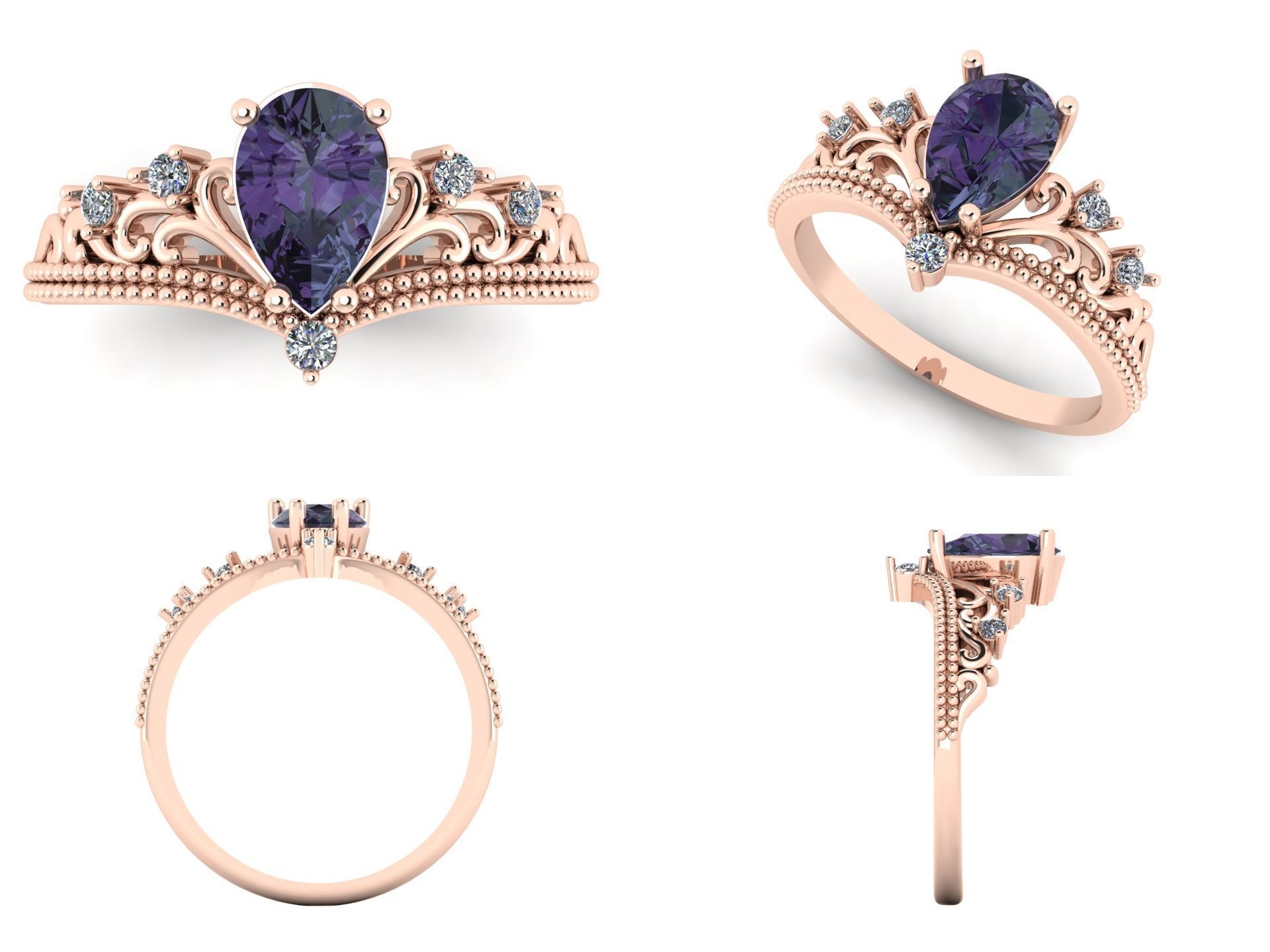 Ring n40 3D print model_5