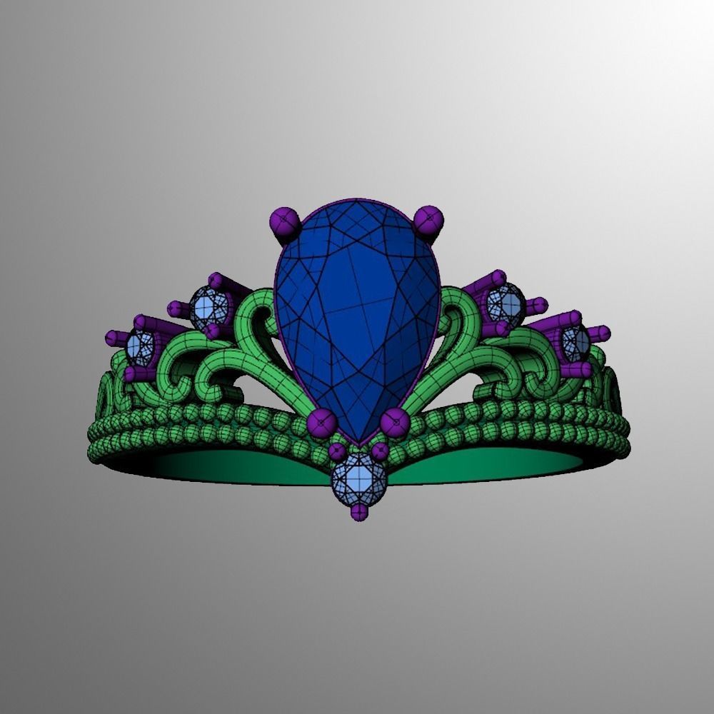 Ring n40 3D print model_2