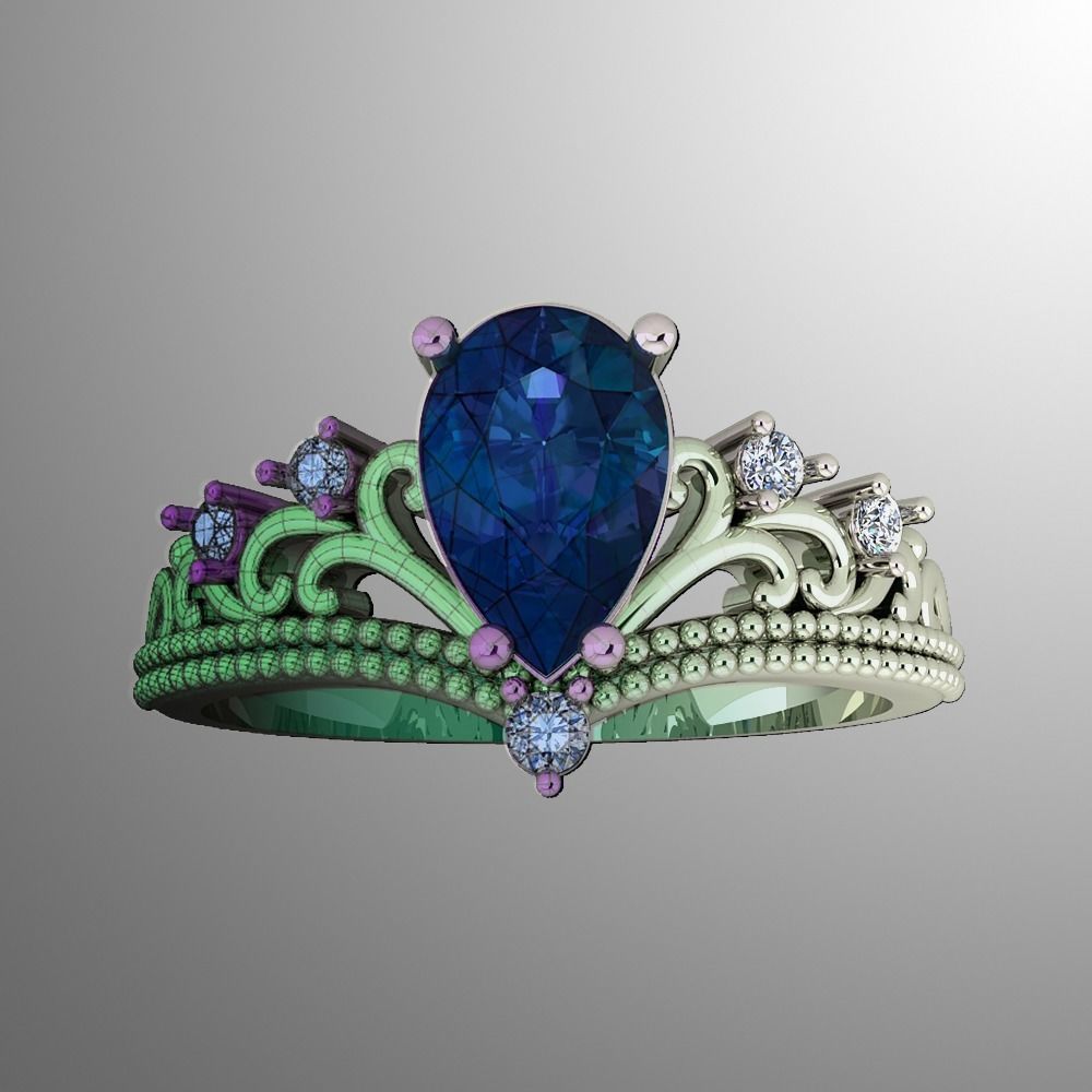 Ring n40 3D print model_1