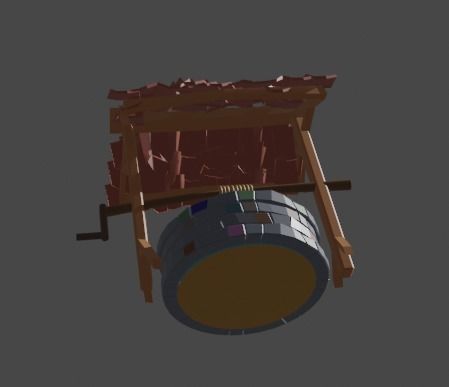 Medieval Well  3D model_17