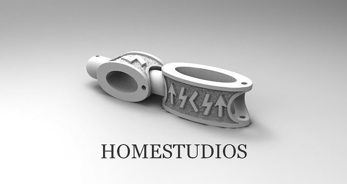 RUNIC CHAIN 4 3D print model