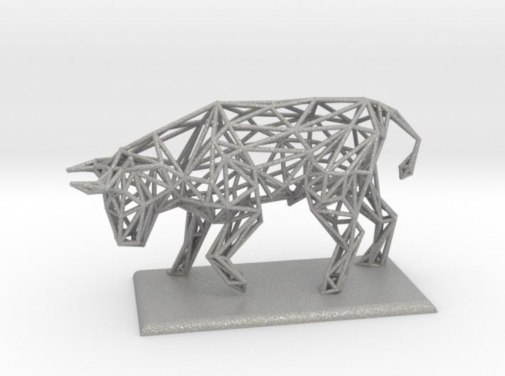 Raging bull 3D print model_10
