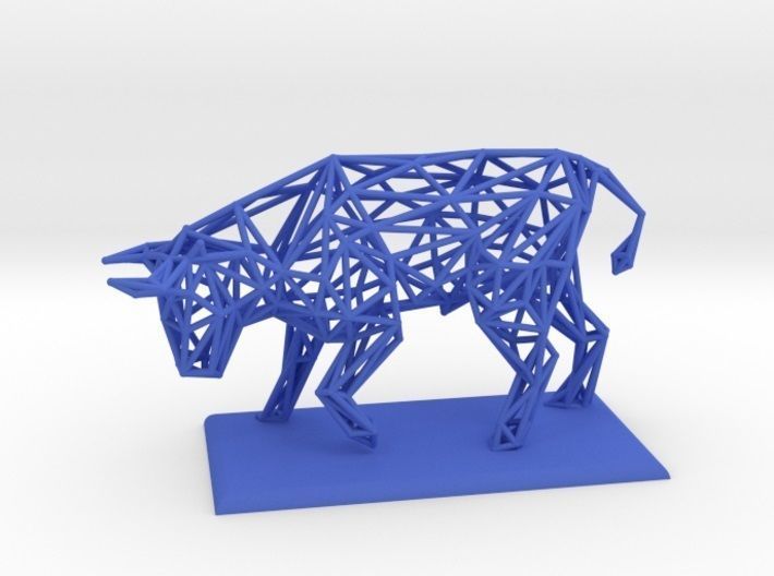 Raging bull 3D print model_13