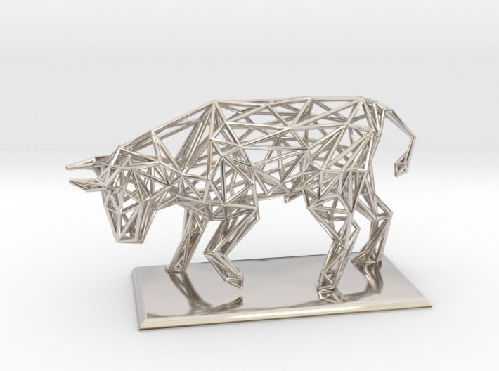 Raging bull 3D print model_19