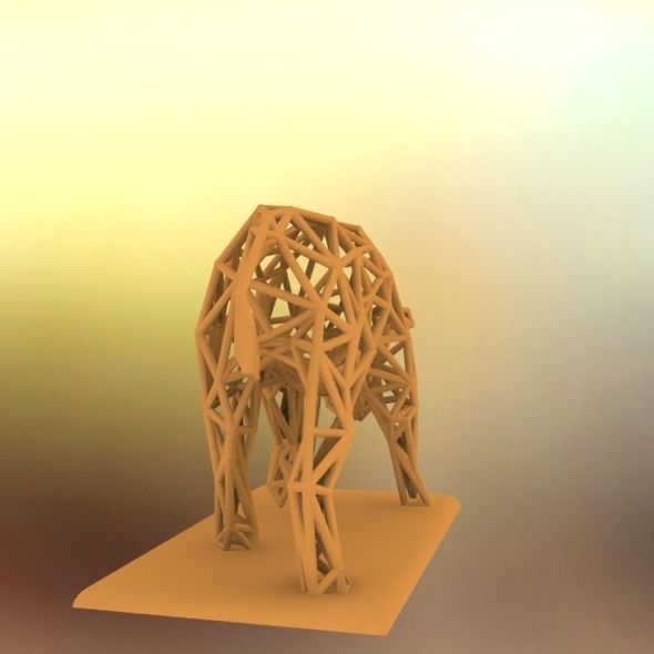 Raging bull 3D print model_30