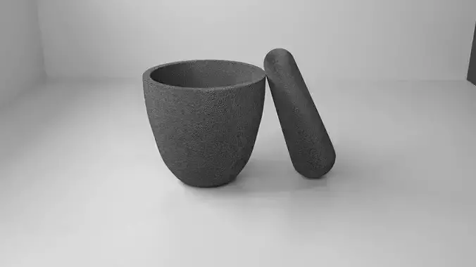 Stone Mortar and Pestle 8