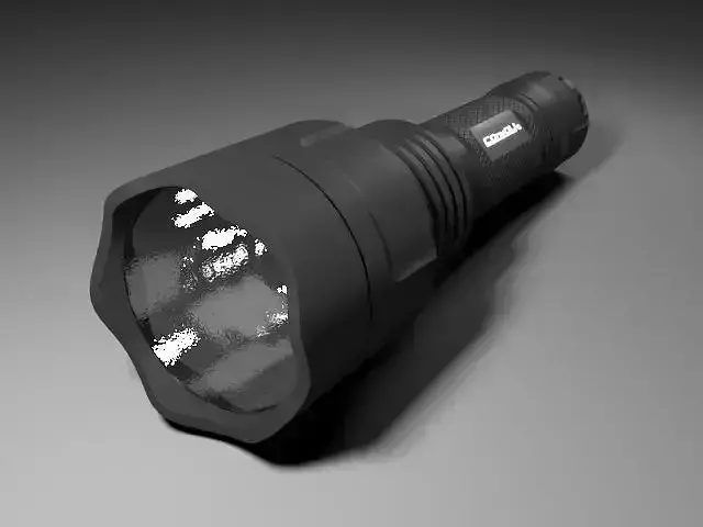 Flashlight Convoy C8 3D model