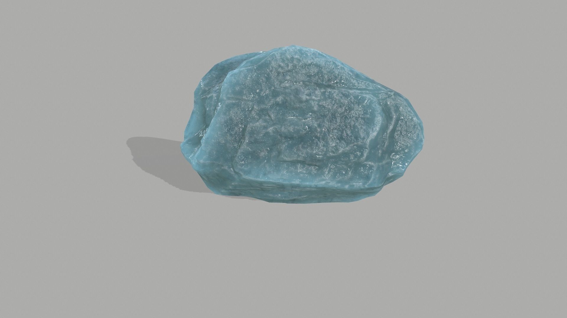 Rock Set Low-poly 3D model_6