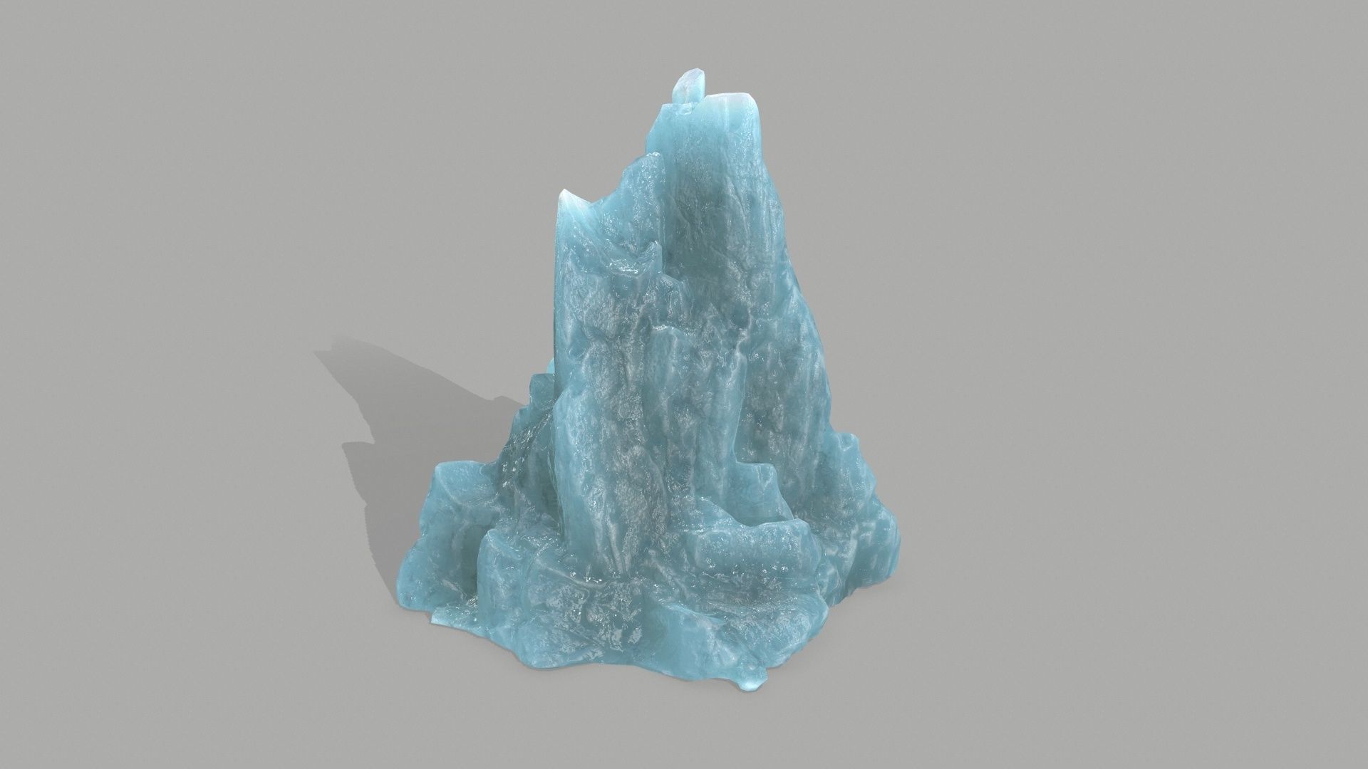 Rock Set Low-poly 3D model_14