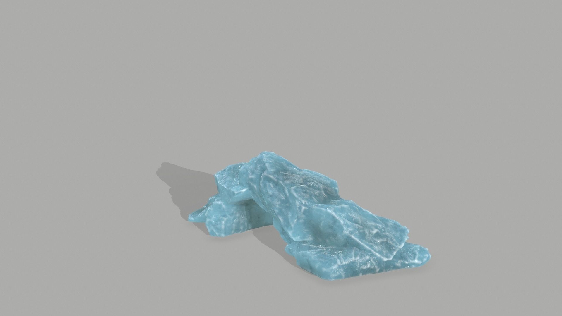 Rock Set Low-poly 3D model_20