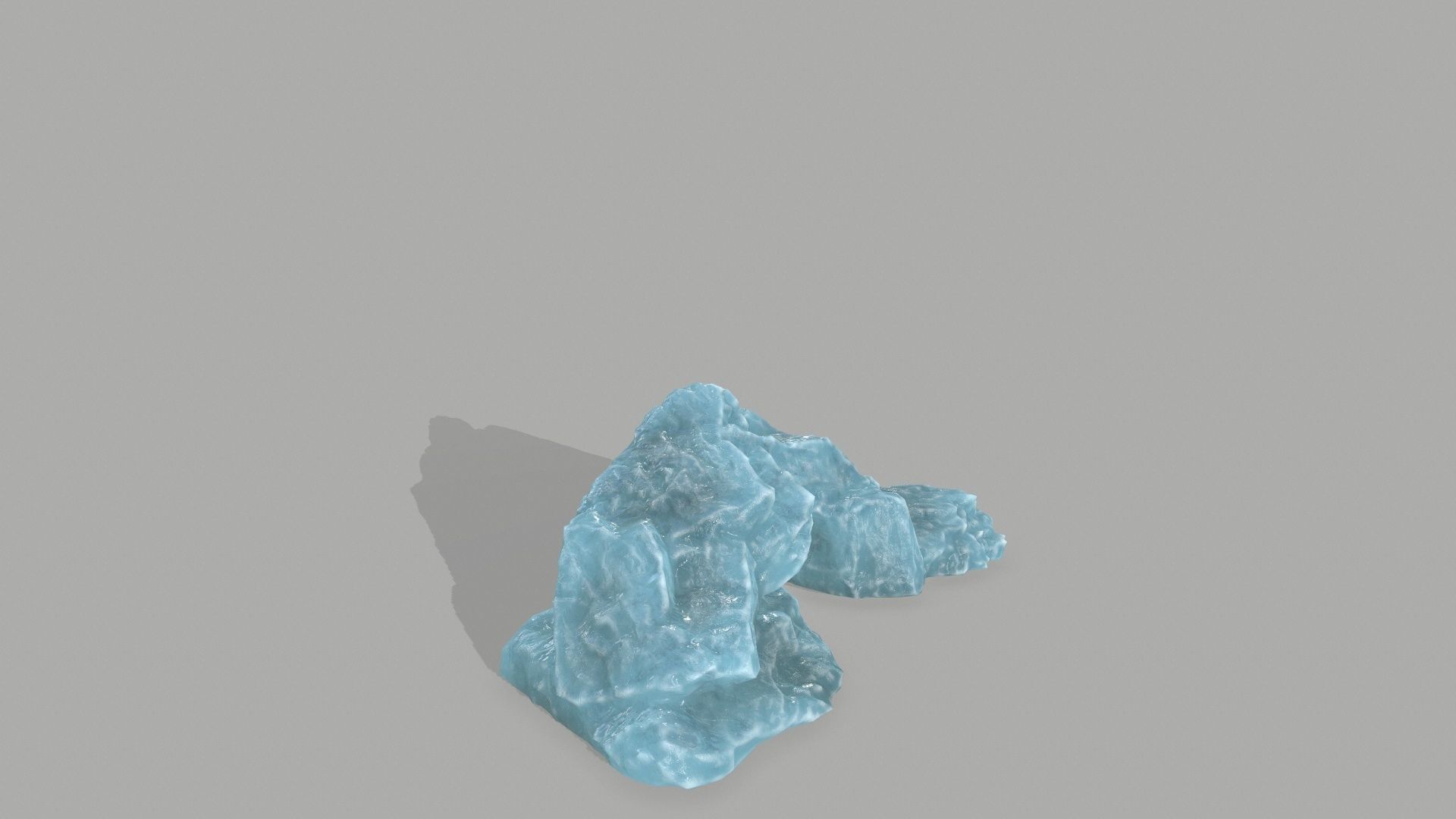 Rock Set Low-poly 3D model_18