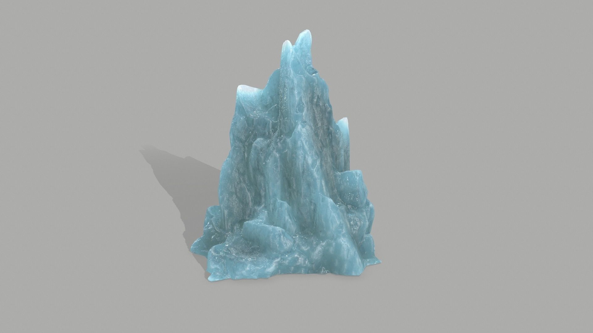 Rock Set Low-poly 3D model_13