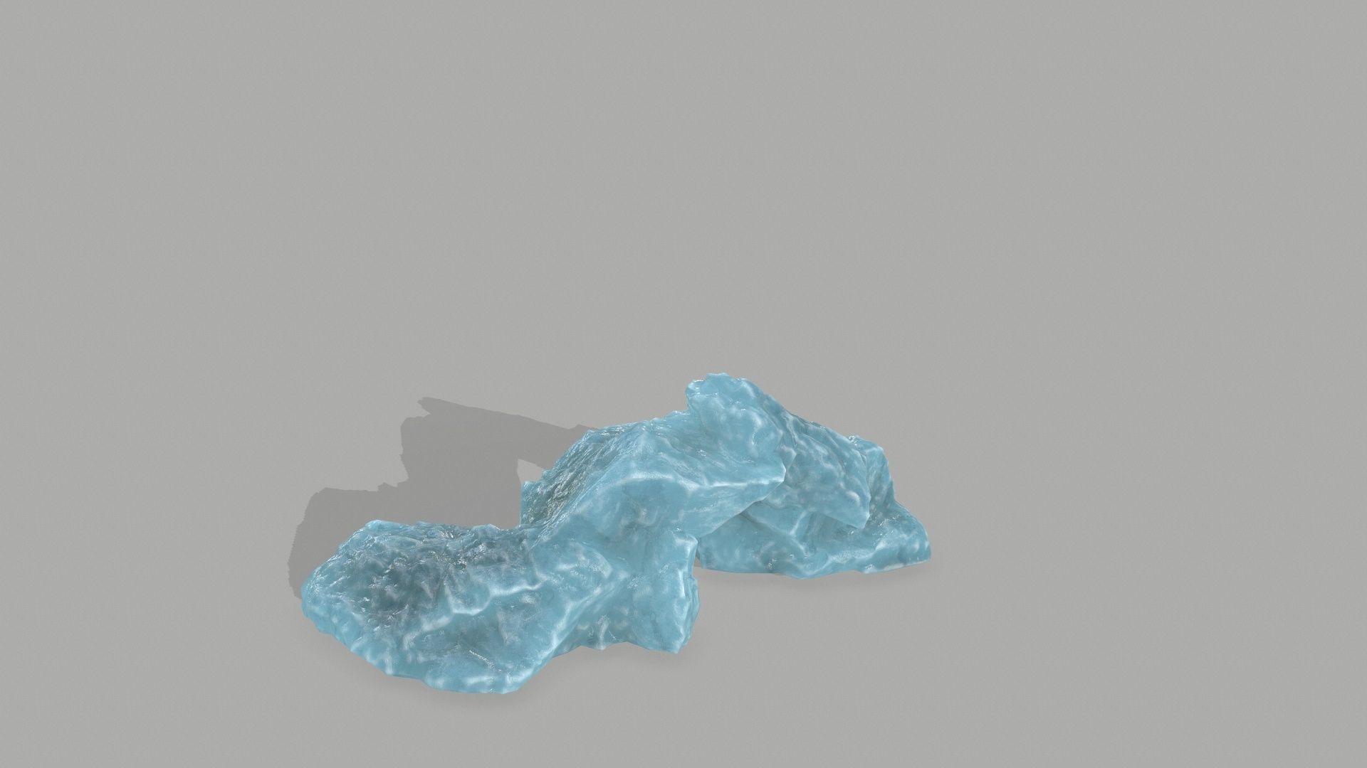 Rock Set Low-poly 3D model_22