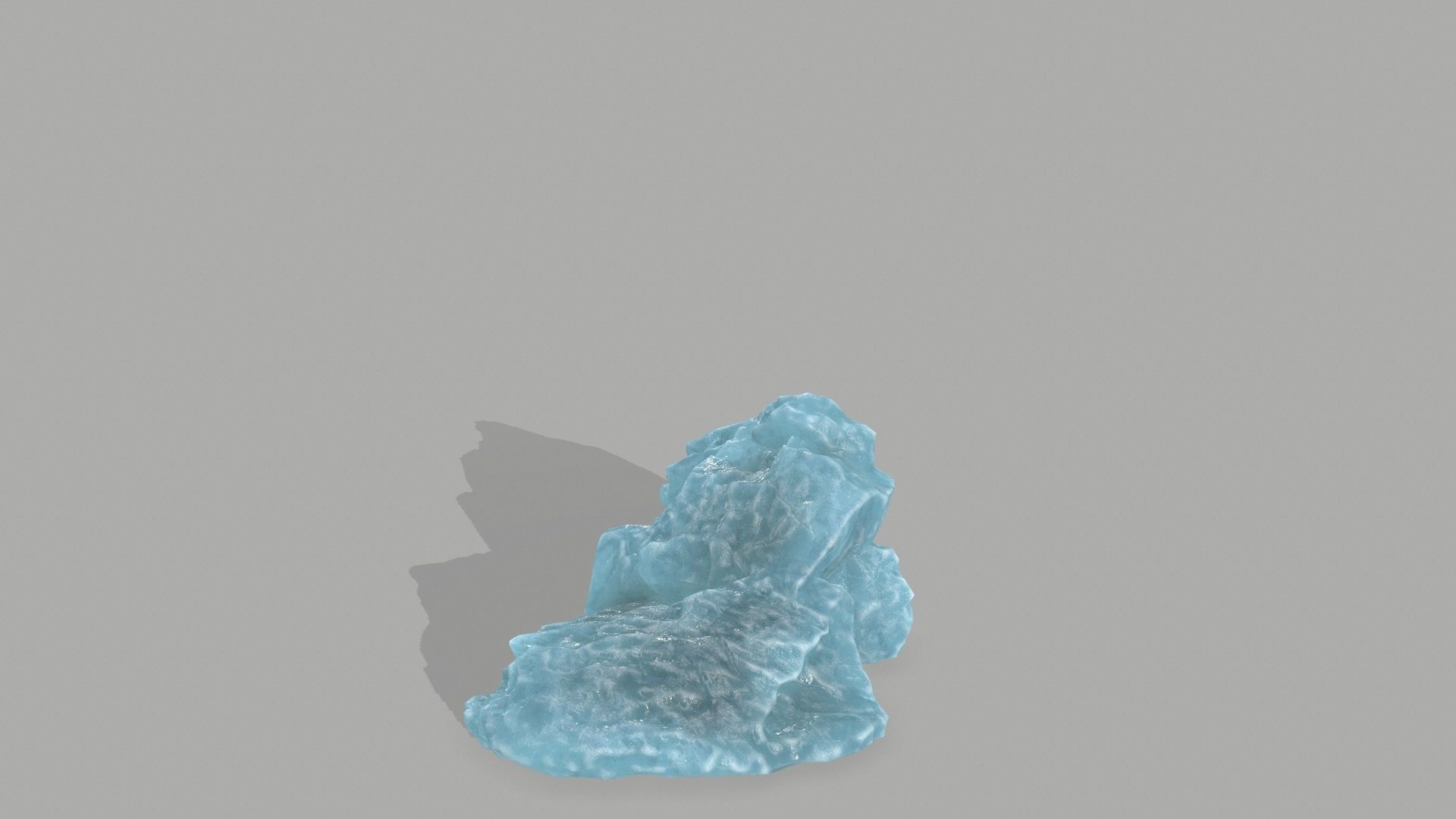 Rock Set Low-poly 3D model_23