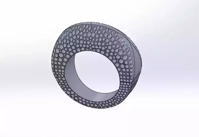 Rings ring with holes in it