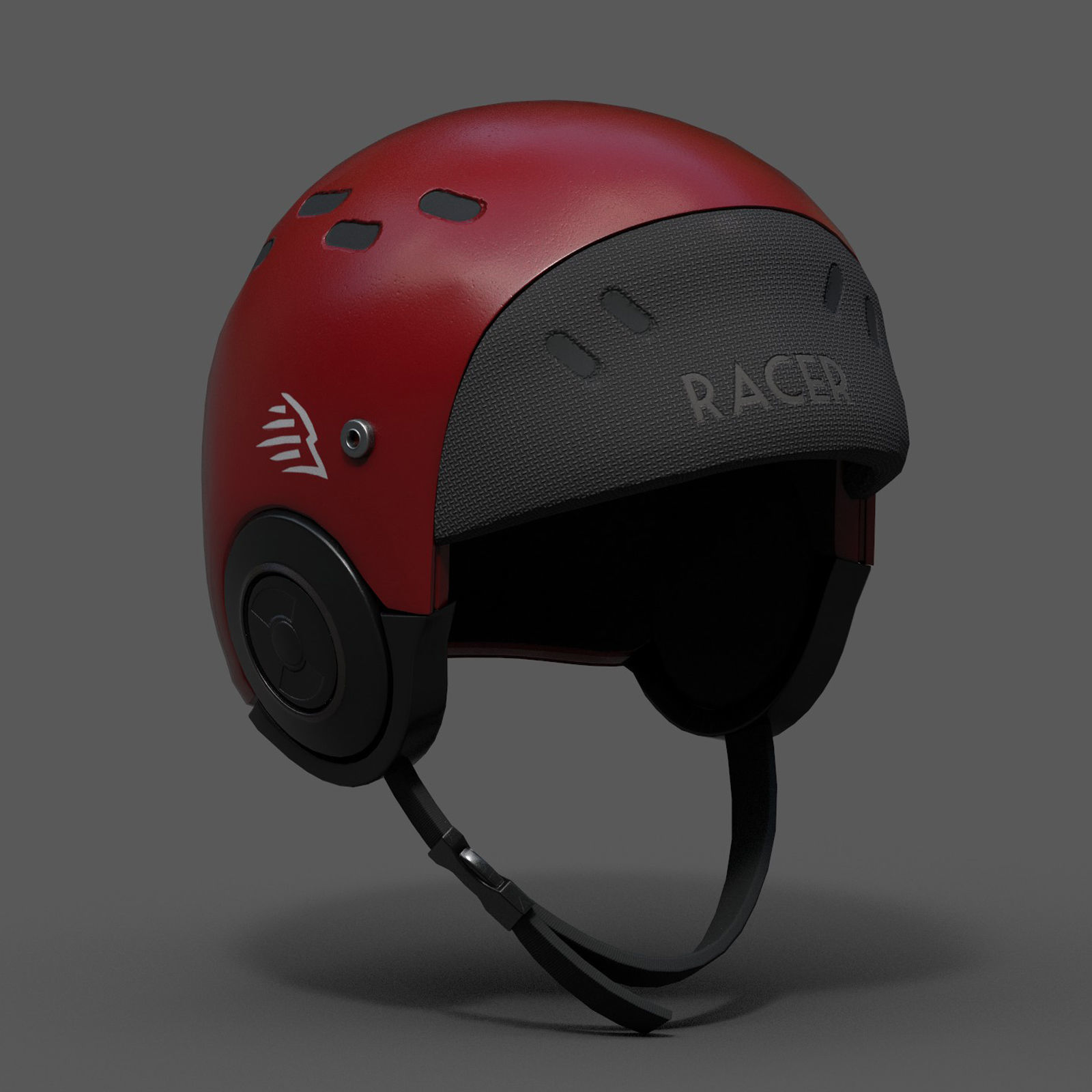 Helmet sport Color bike protection scifi military combat 3d Low-poly 3D model_2