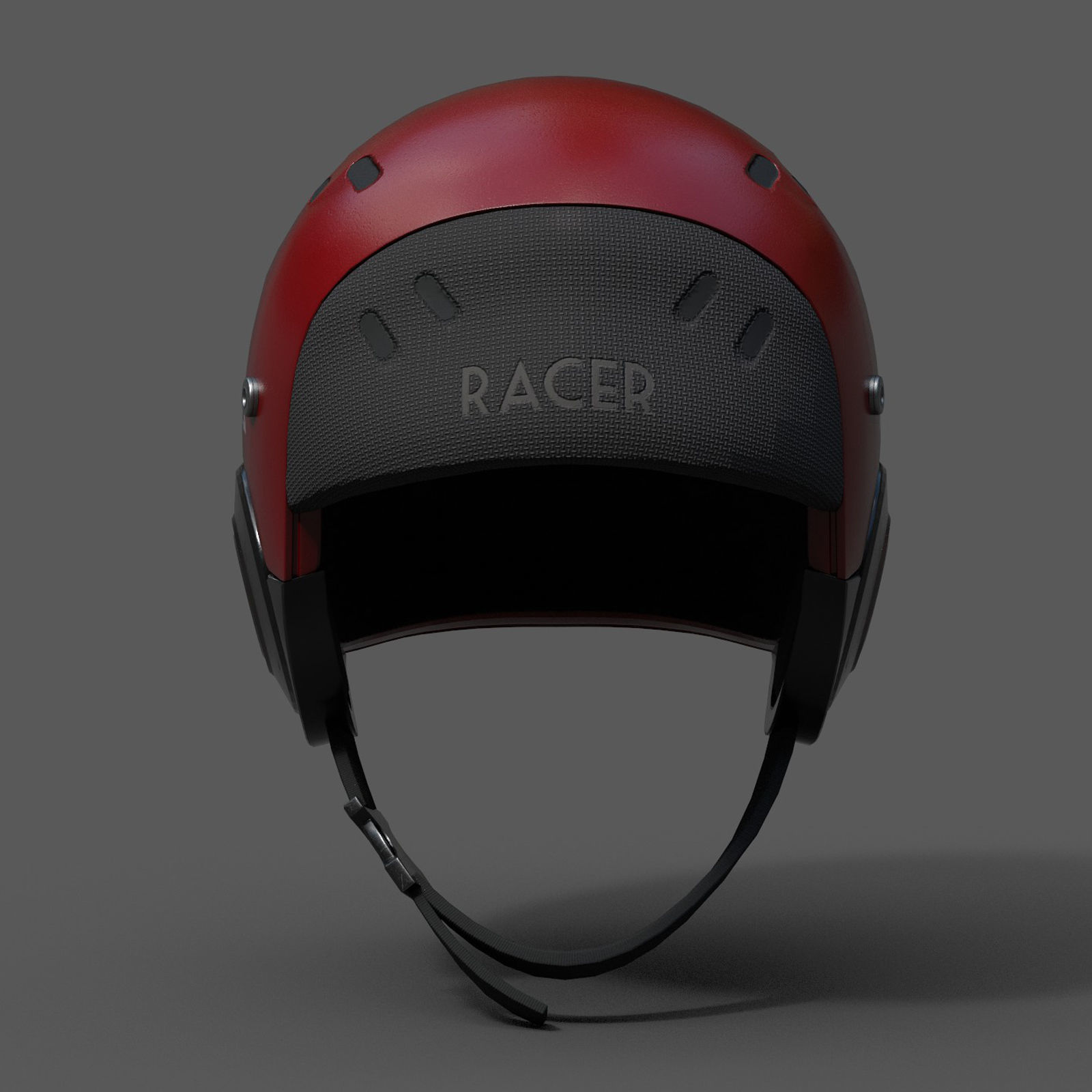 Helmet sport Color bike protection scifi military combat 3d Low-poly 3D model_1