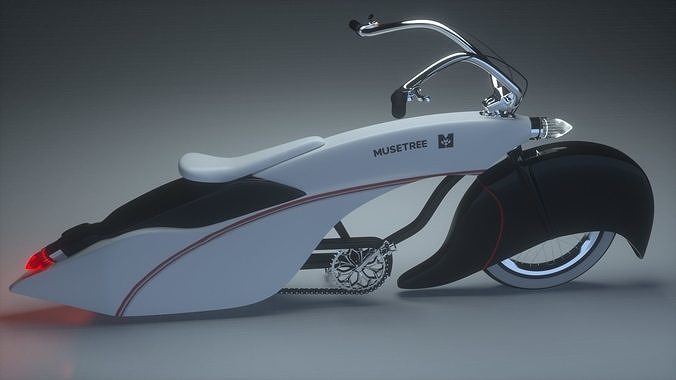 Bike Bagger Style 3D model