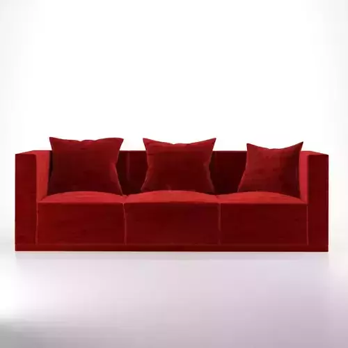 Sofa and pillow