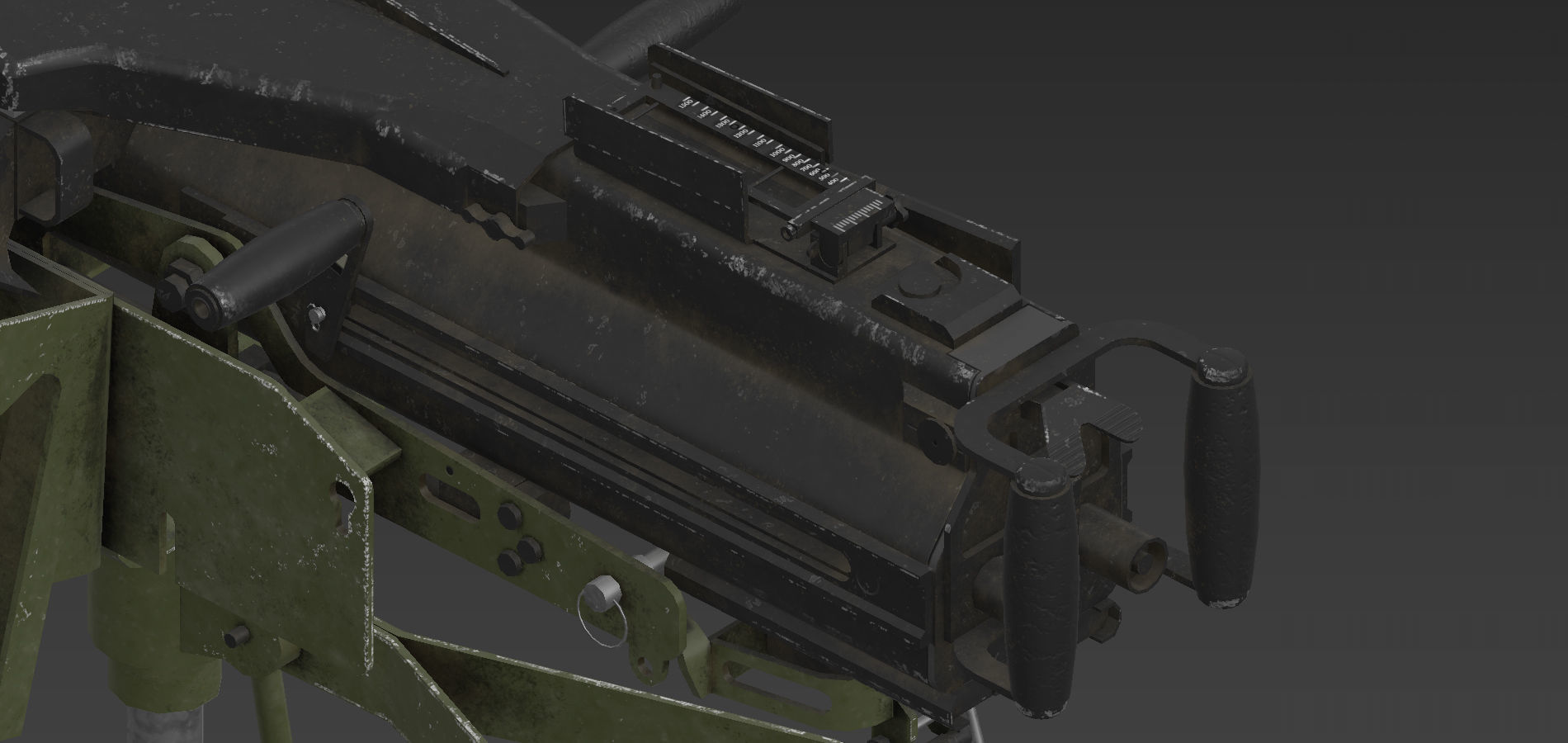 MK 19 Low-poly 3D model_6