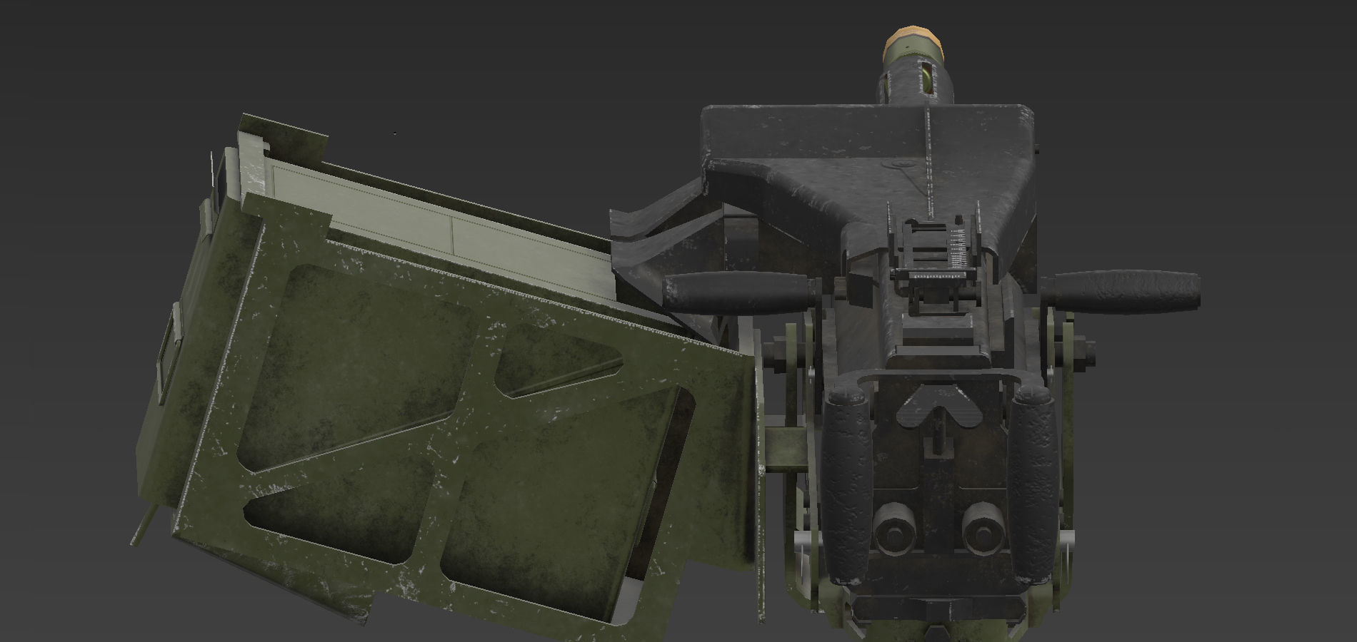 MK 19 Low-poly 3D model_7