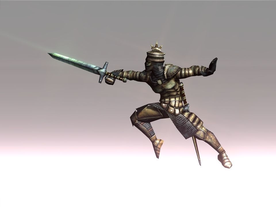 Sword combos for Iclone 3D model_6