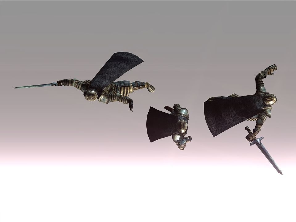 Sword combos for Iclone 3D model_22