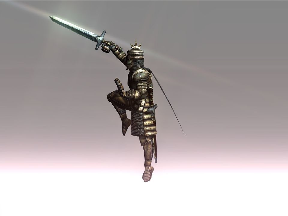Sword combos for Iclone 3D model_5