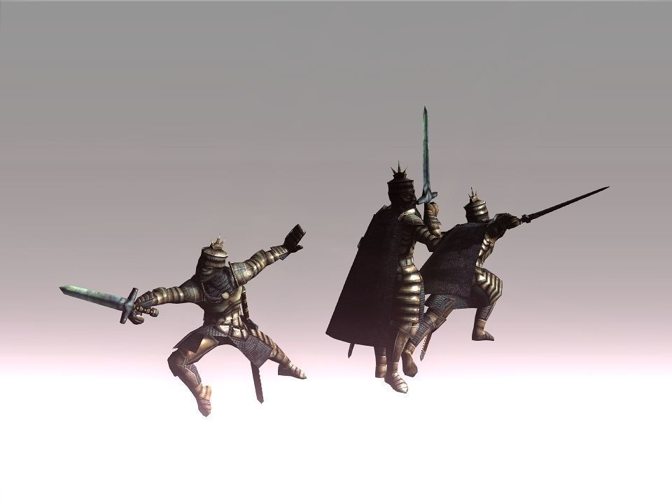 Sword combos for Iclone 3D model_12