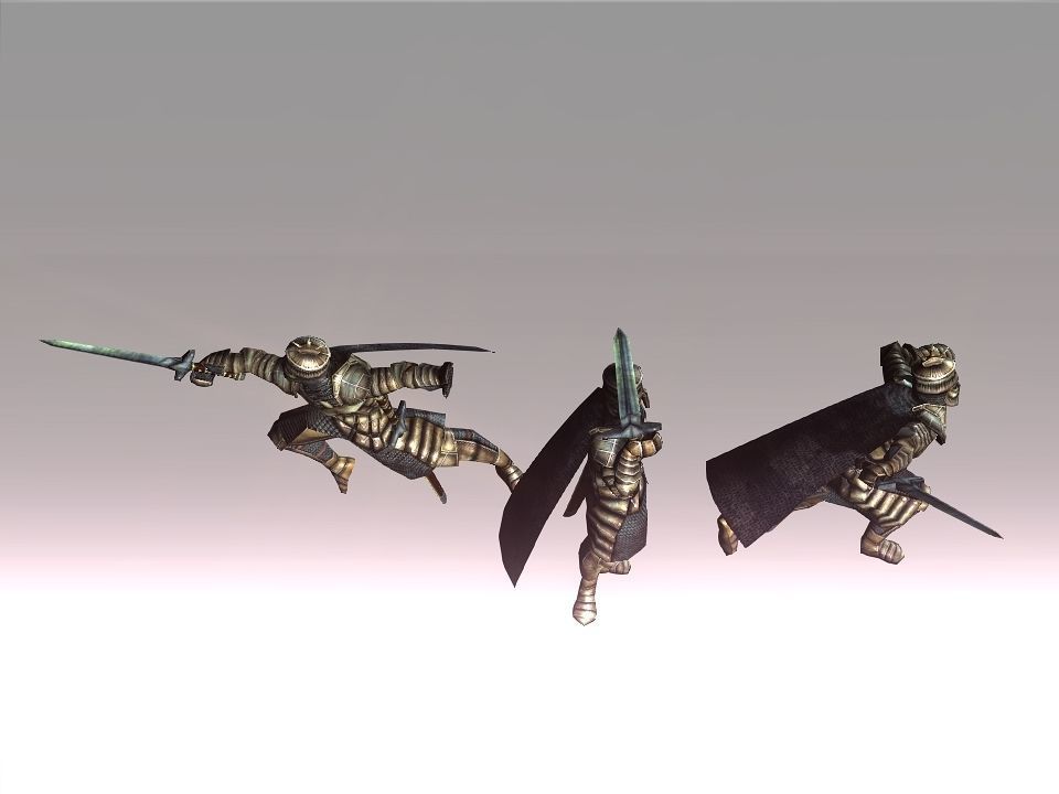 Sword combos for Iclone 3D model_23
