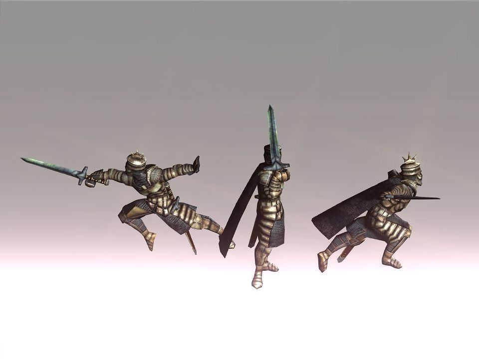 Sword combos for Iclone 3D model_21