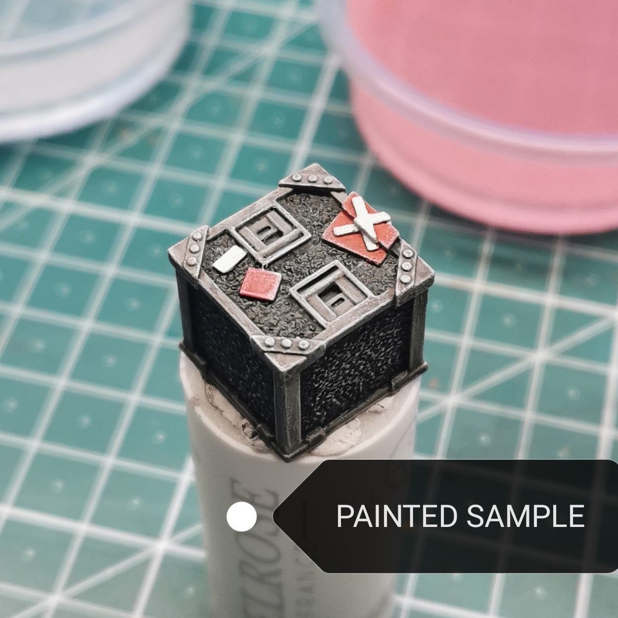 Music Case Token 3D print model_3