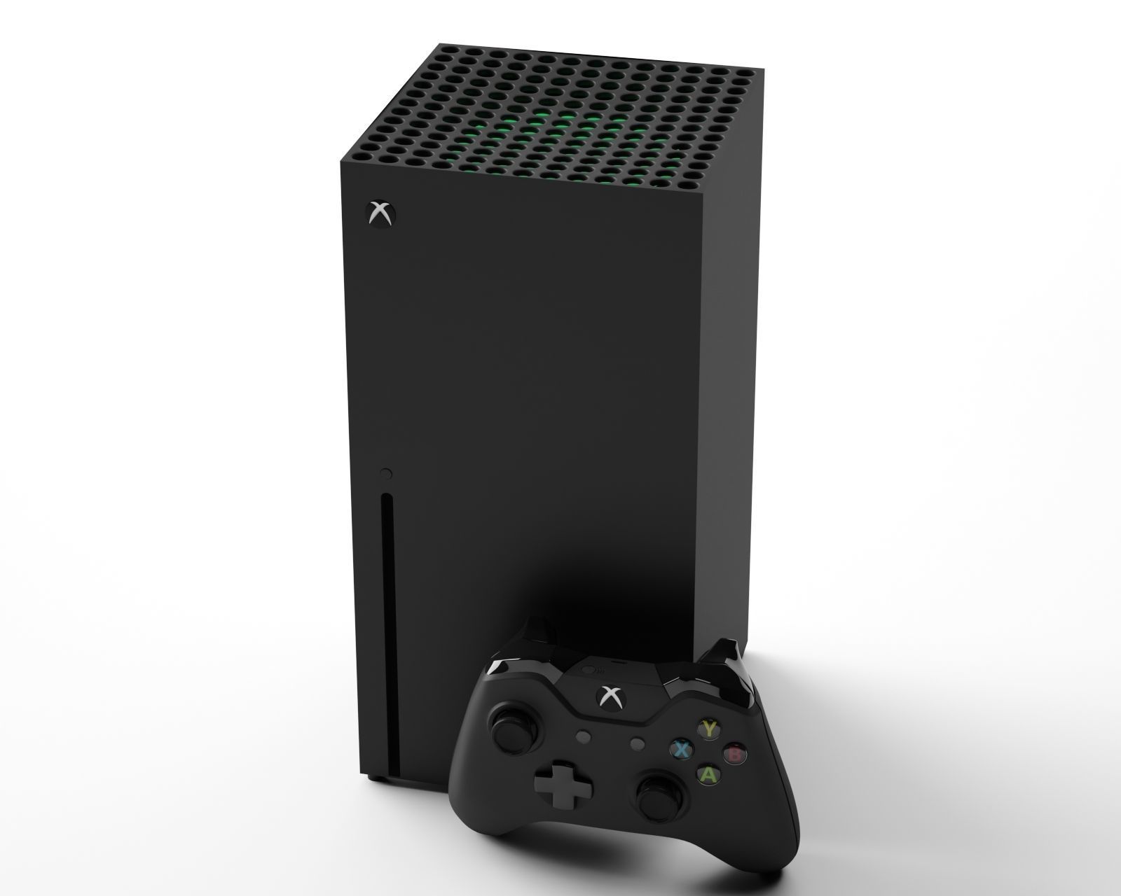 Xbox Series X 3D model_1