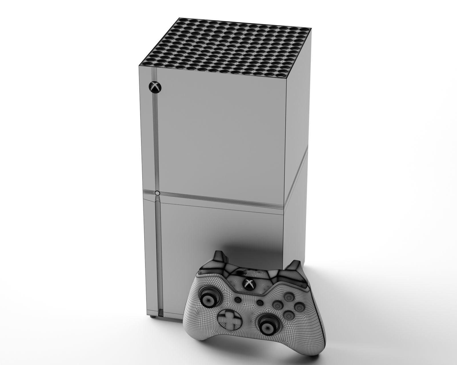 Xbox Series X 3D model_10