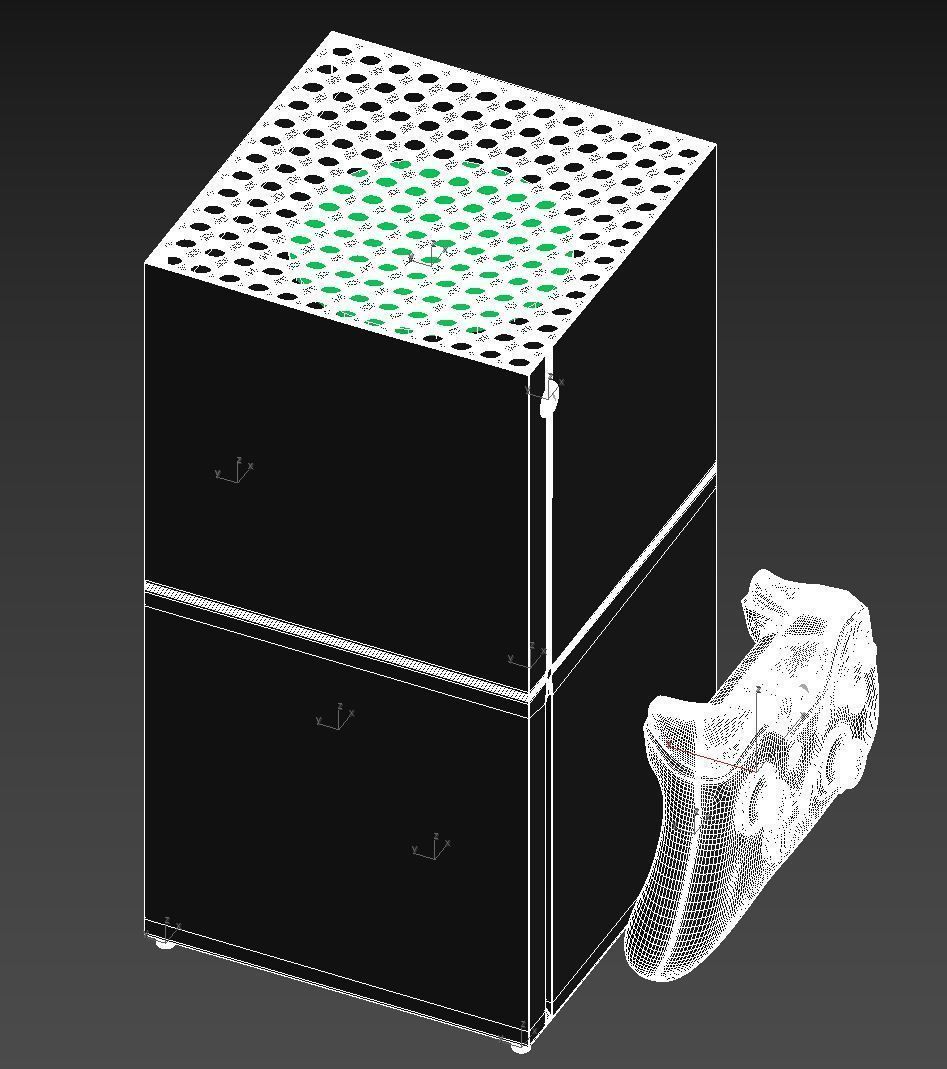 Xbox Series X 3D model_9