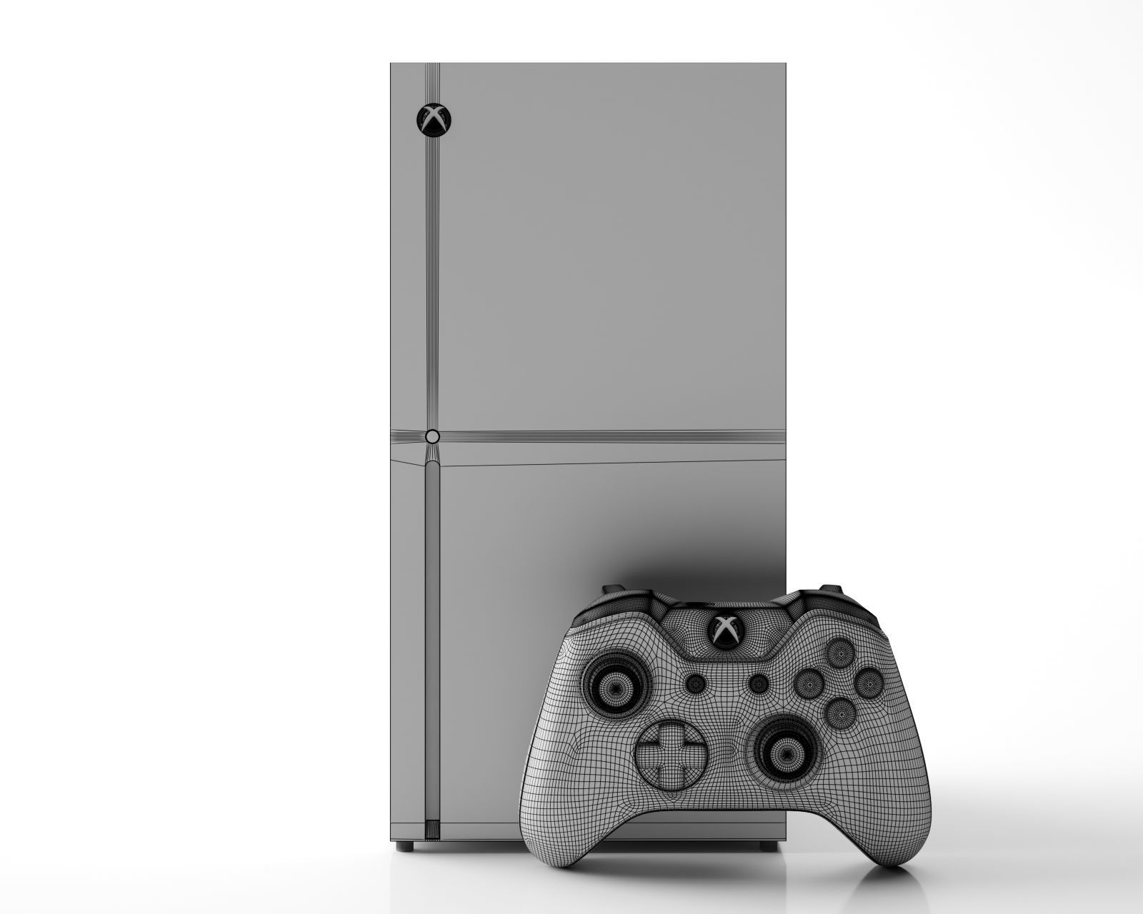 Xbox Series X 3D model_11