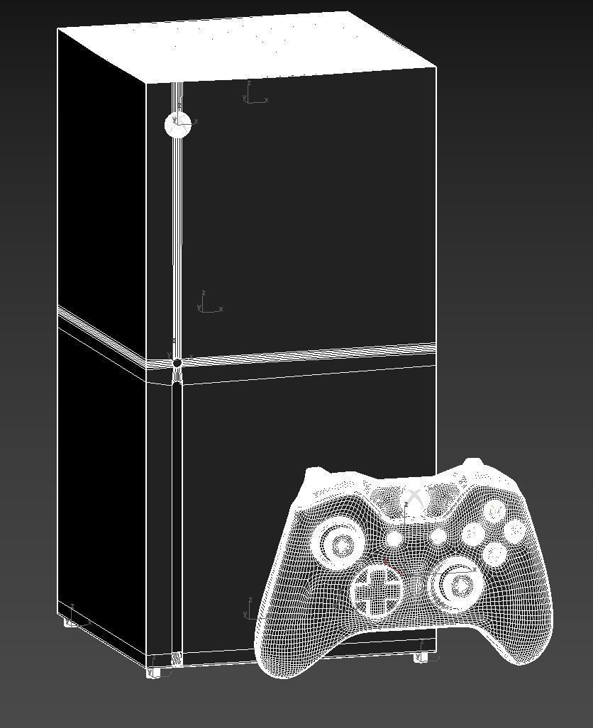 Xbox Series X 3D model_7