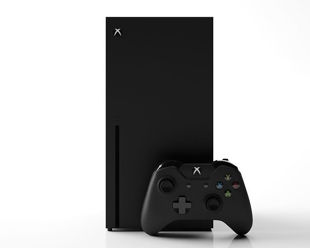 Xbox Series X 3D model