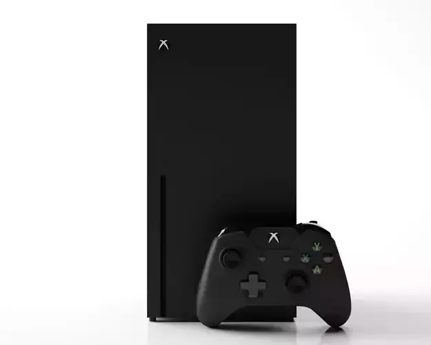 Xbox Series X 3D model