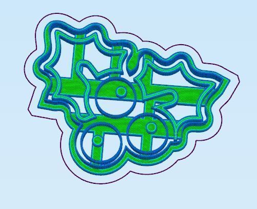 Christmas Cookie Cutter Set 3D print model_7